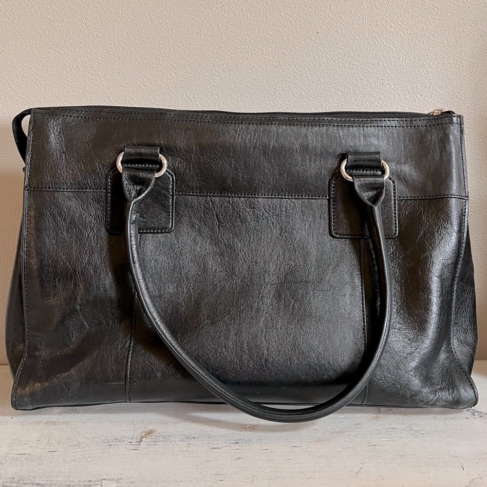 Wilson Leather Laptop Bag - Picture 2 of 9